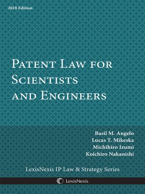 cover image of Patent Law for Scientists and Engineers